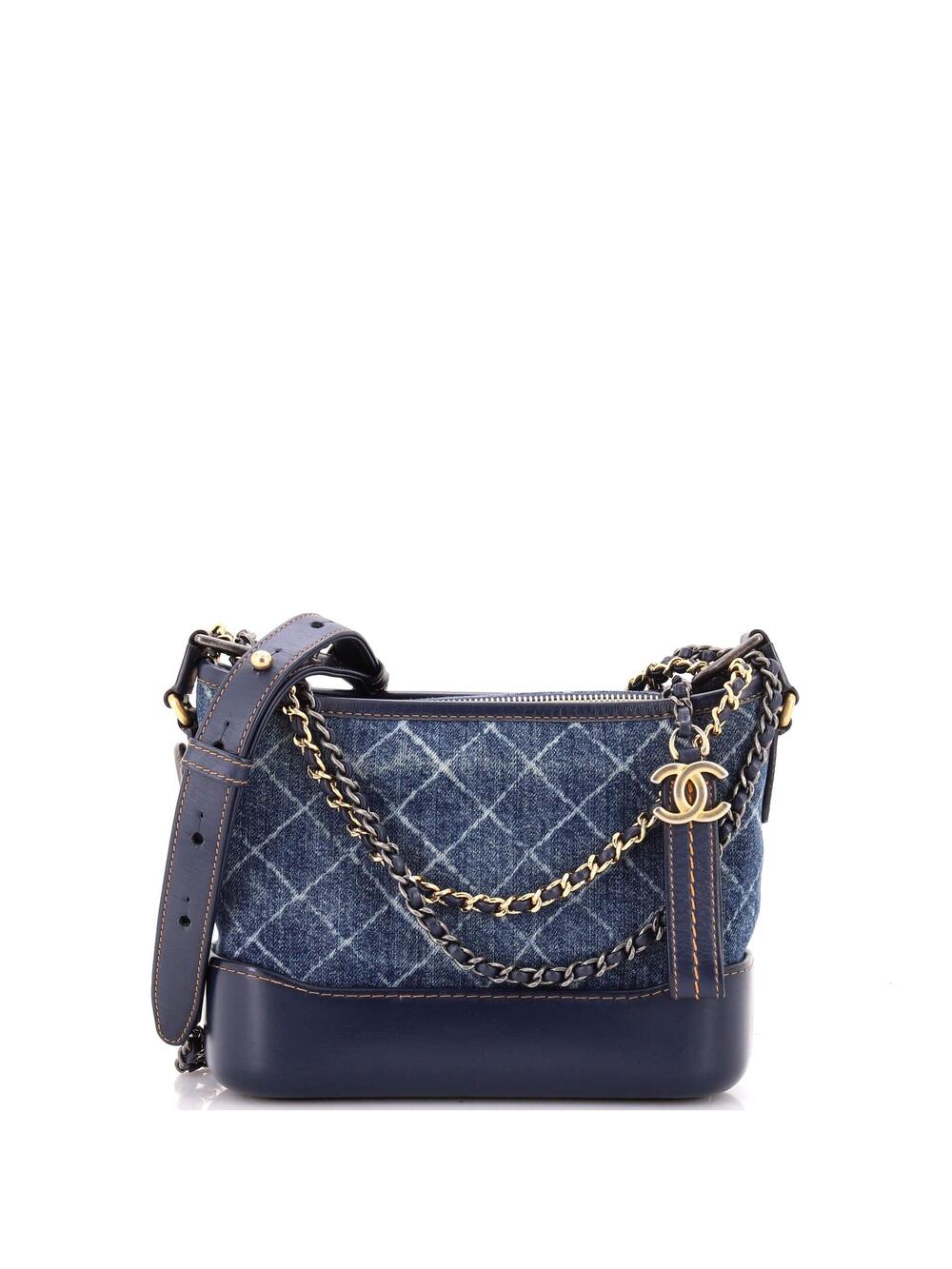 Chanel Gabrielle Hobo Printed Denim And #335629C35B